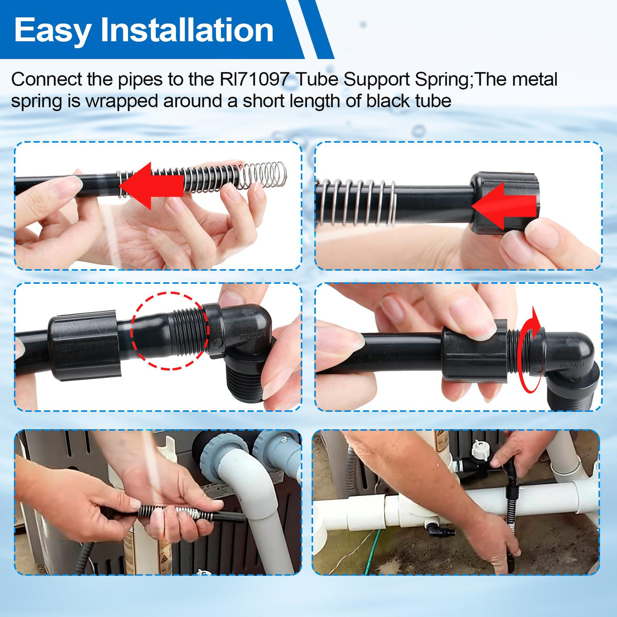 GYPNS Rainbow 320-322 feeder hose kit for easy upgrades
