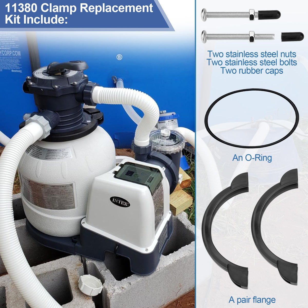 GYPNS easy hand-tighten installation for quick maintenance.