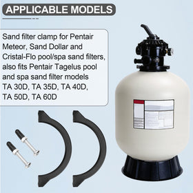 GYPNS clamp compatible with Pentair Meteor for leak prevention