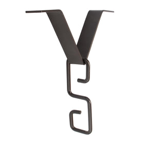 GYPNS rain chain clip attached to downspout adapter for efficient water flow.