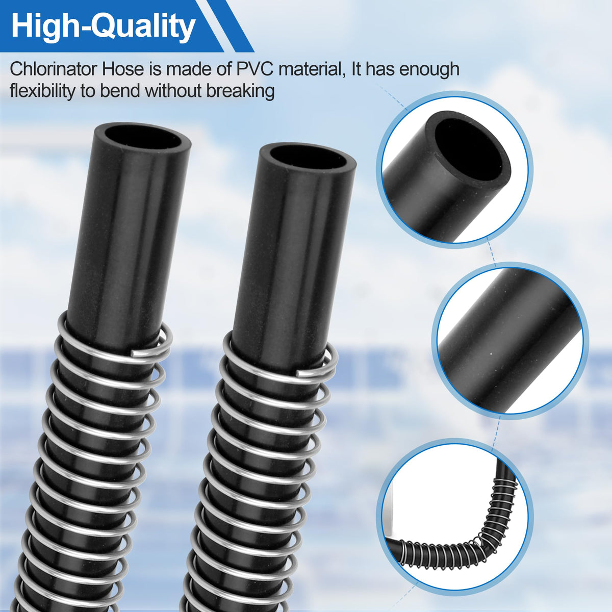 GYPNS spring-assisted tubing ensures tighter connections