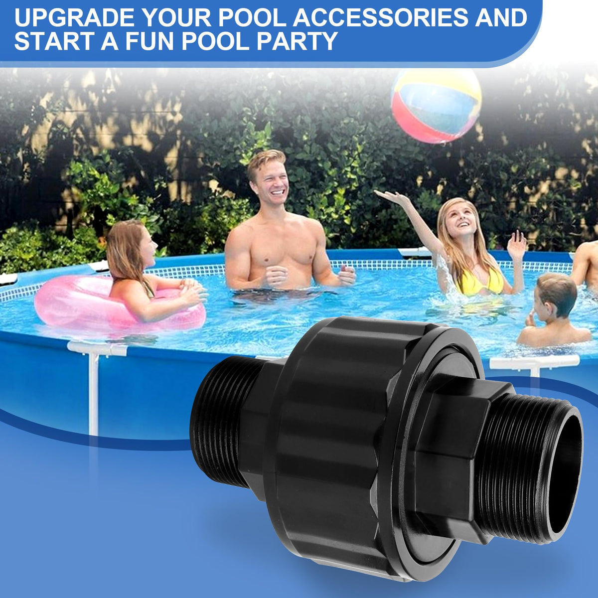 GYPNS SP1480BLK easy-install design reduces downtime during pool servicing.