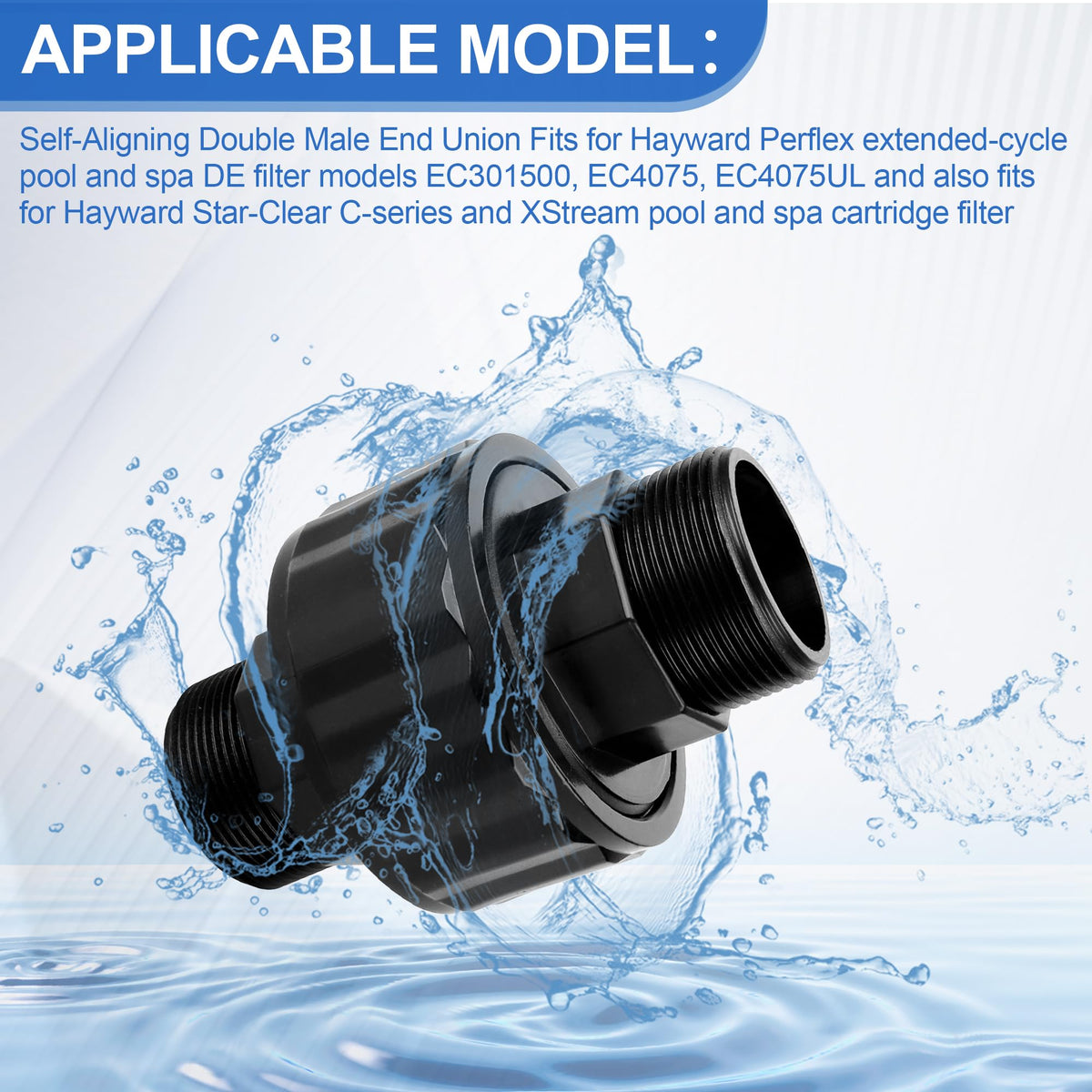 GYPNS SP1480BLK Star-Clear C-series compatibility ensures smooth cartridge filter setup.