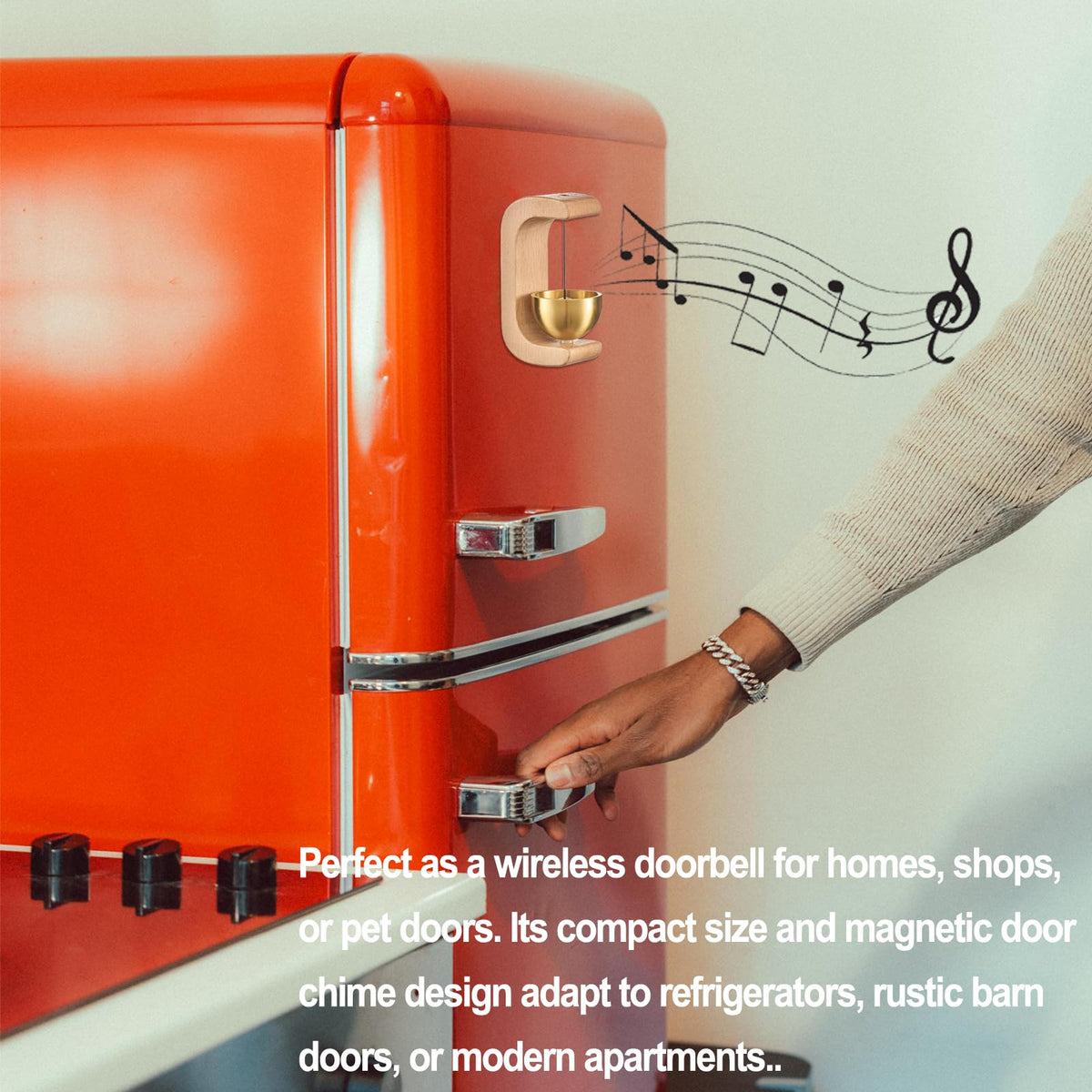 gyrkmshju 2pack versatility suits home, office and pet door entrances.