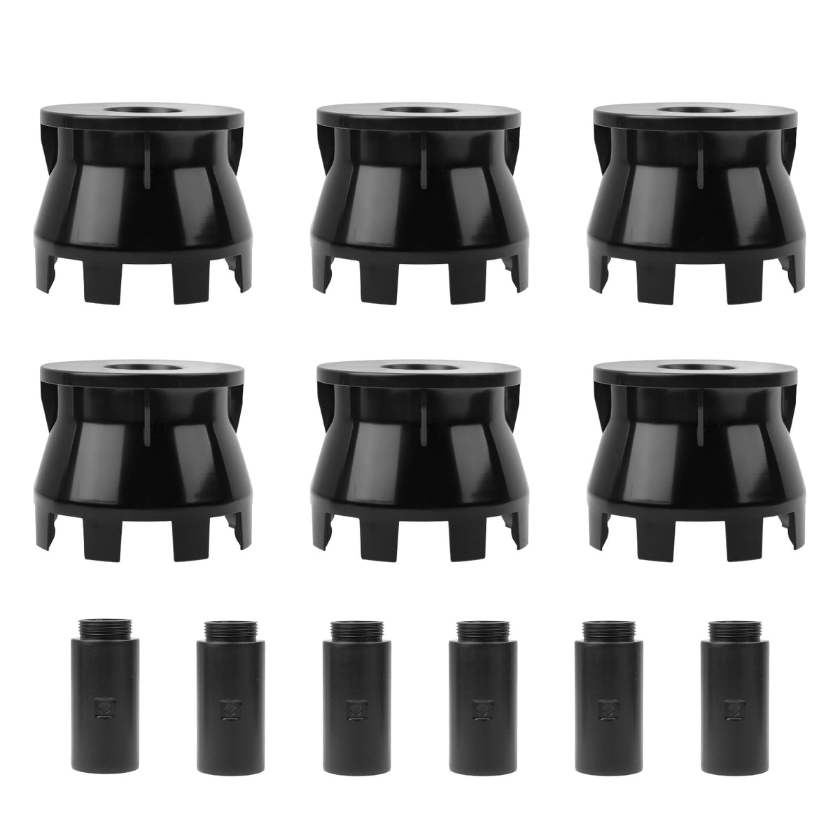 GYUTONG 1.5-inch stackable sprinkler riser extension raises head height for even spray
