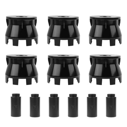 GYUTONG 1.5-inch stackable sprinkler riser extension raises head height for even spray