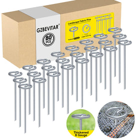 GZBEVITAR 6-inch circle-top landscape pin securing fabric with strong holding power