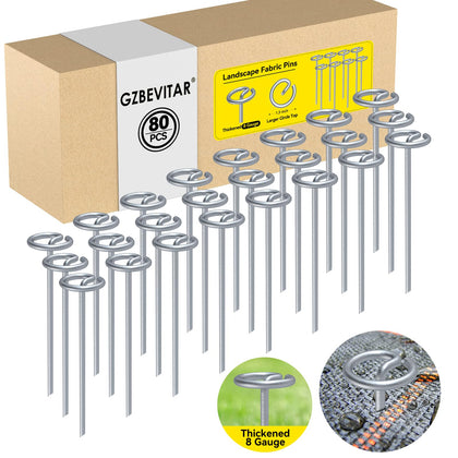GZBEVITAR 6-inch circle-top landscape pin securing fabric with strong holding power