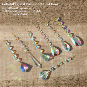 GZCGLN seven piece crystal set for chandeliers enhances light reflections