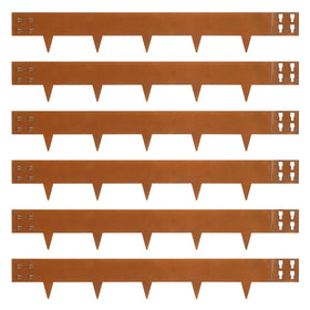 GZGNEEVL corten steel landscape edging kit for durable yard borders.