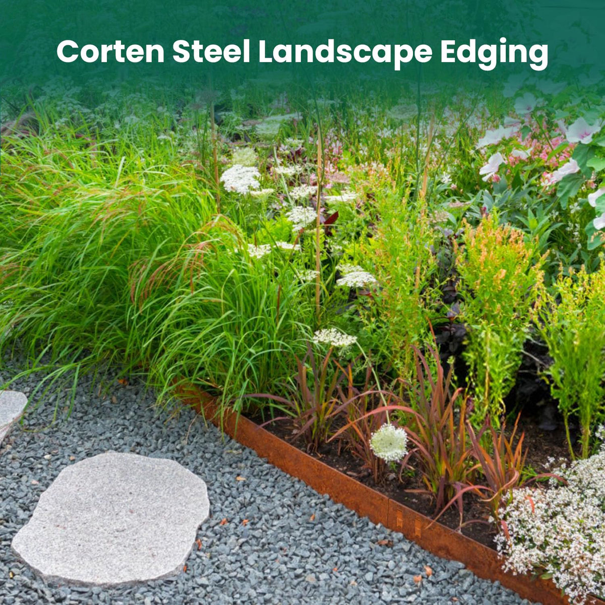 GZGNEEVL garden border edging suits paths and patios with style
