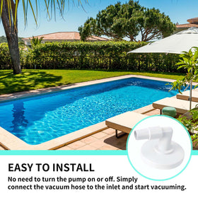GZJoSum simple installation without needing to switch the pump on