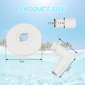 GZJoSum SP11041 fits Hayward SP1090/SP1091/SP1092 skimmers for seamless cleaning