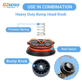 Four-pack value from GZKEFEIS keeps spare knobs handy for maintenance.