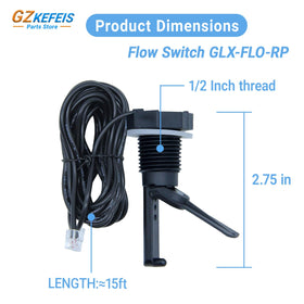 GZKEFEIS flow switch cable end, ensures easy DIY installation and reliable monitoring.