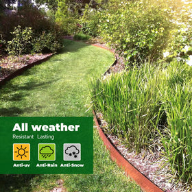 GZLVSOW durable corten steel for long-lasting outdoor borders.