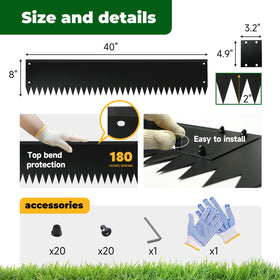 GZLVSOW top bend protection edging enhances safety along walkways.