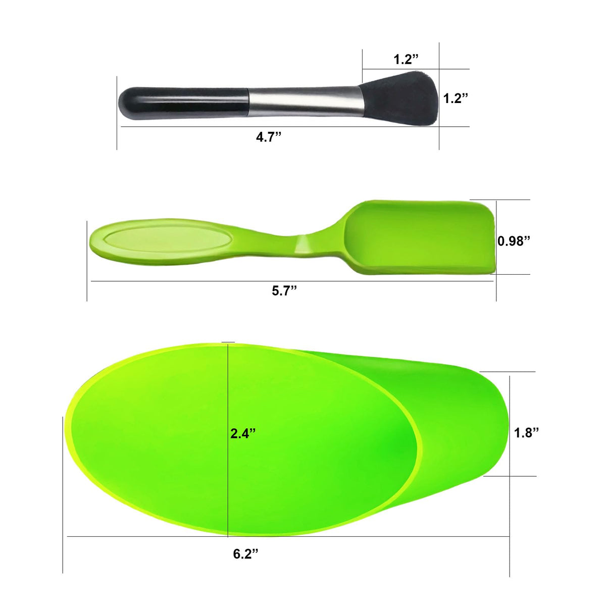 GzvvSvzoi bonsai scoops colorf ul shovels in bright colors for quick tool ID.