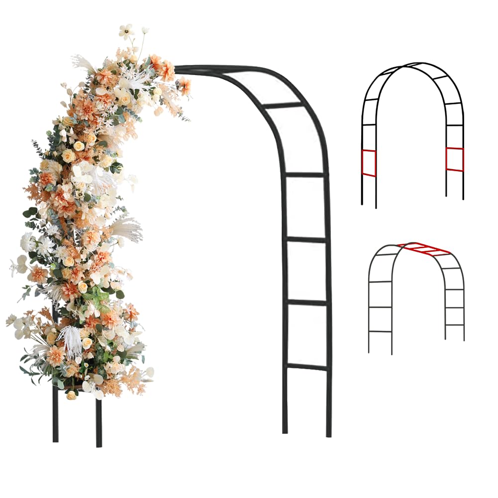 GZYF Zhisheng metal pergola arch provides a stable outdoor wedding backdrop