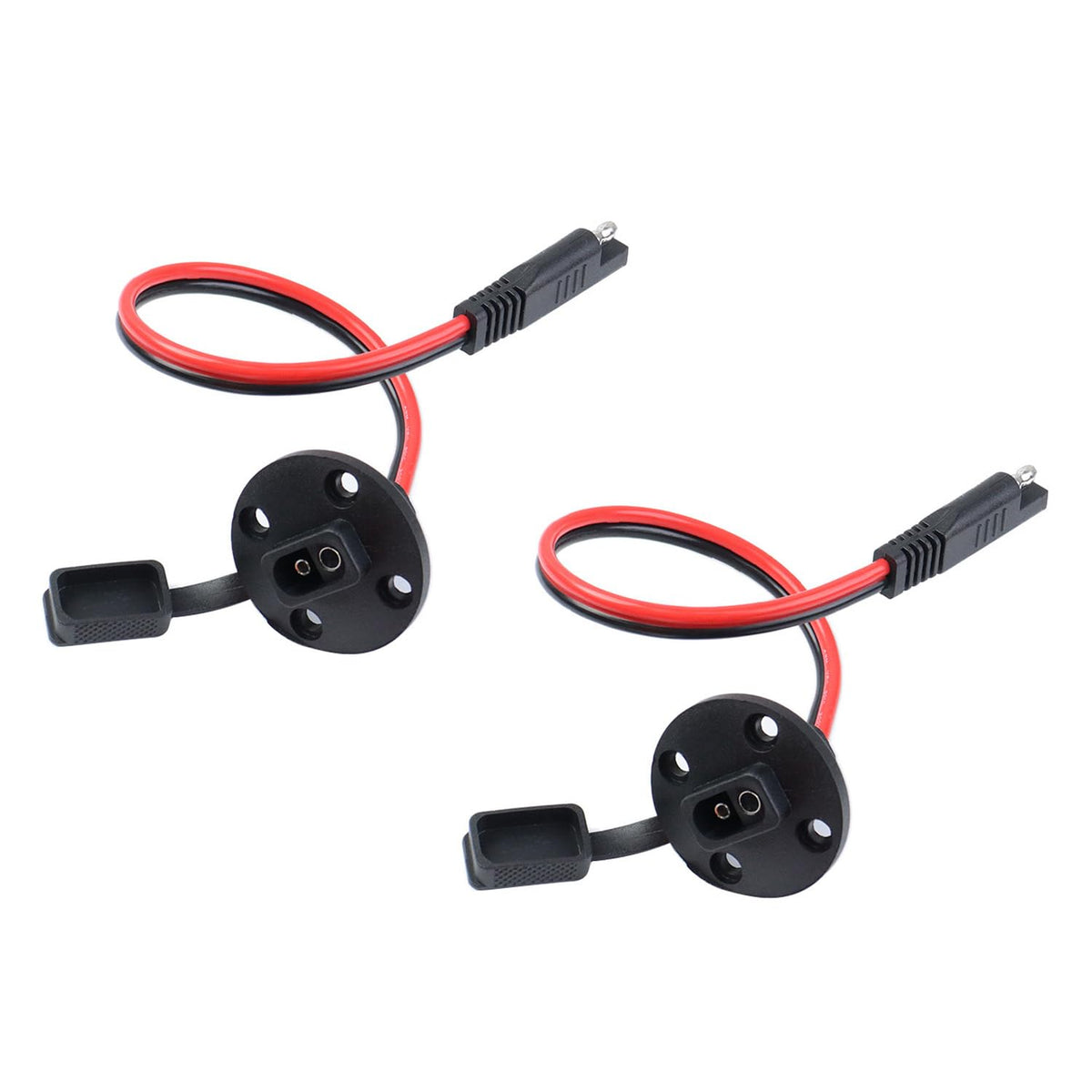 GZZTORES weatherproof SAE extension 1ft with sidewall port for durable outdoor power