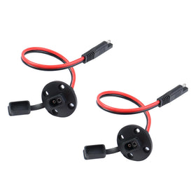 GZZTORES weatherproof SAE extension 1ft with sidewall port for durable outdoor power