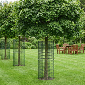 Hacaroa dark green protector blends into garden aesthetics while guarding crops.