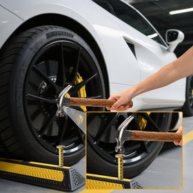 Hacaroa garden-bed stake supports edges with a durable hold.