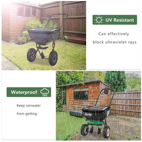 Dustproof Hadisi cover shields fertilizer materials from debris during application