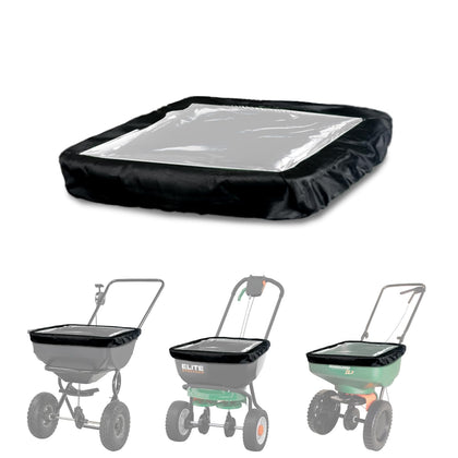 Hadisi broadcast spreader cover with PVC window for easy visibility while spreading