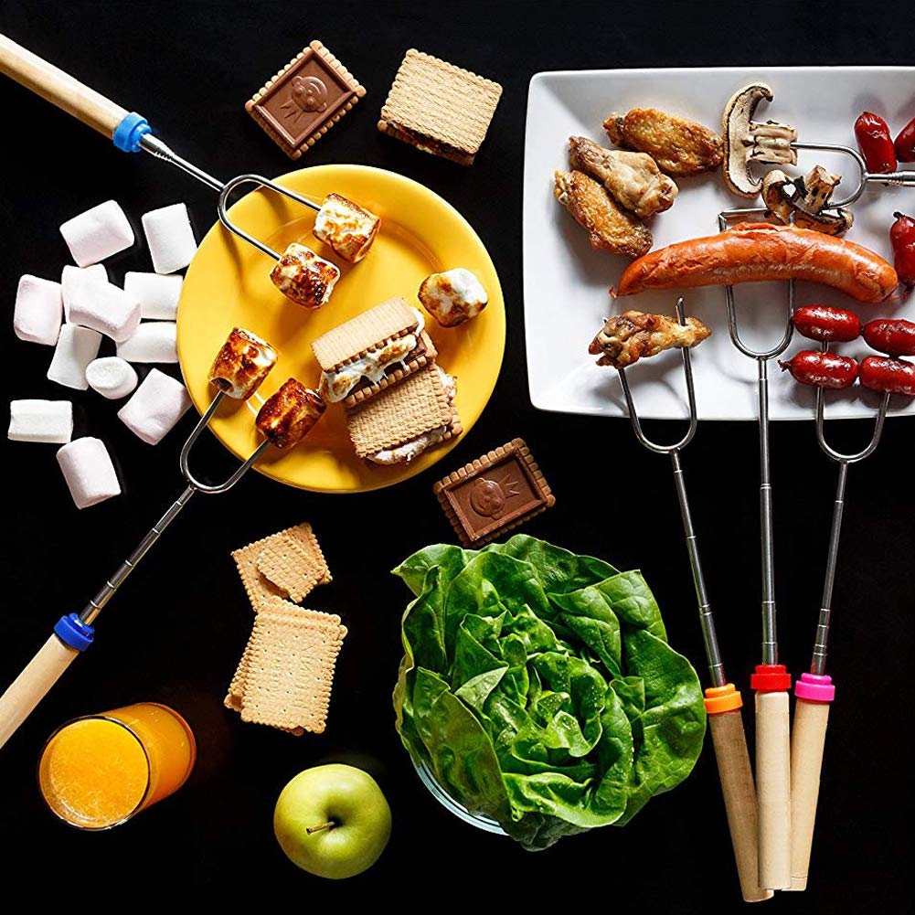 Hadoife camping smores set for versatile outdoor roasting and cooking