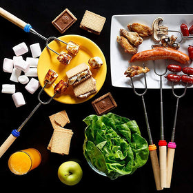 Hadoife camping smores set for versatile outdoor roasting and cooking