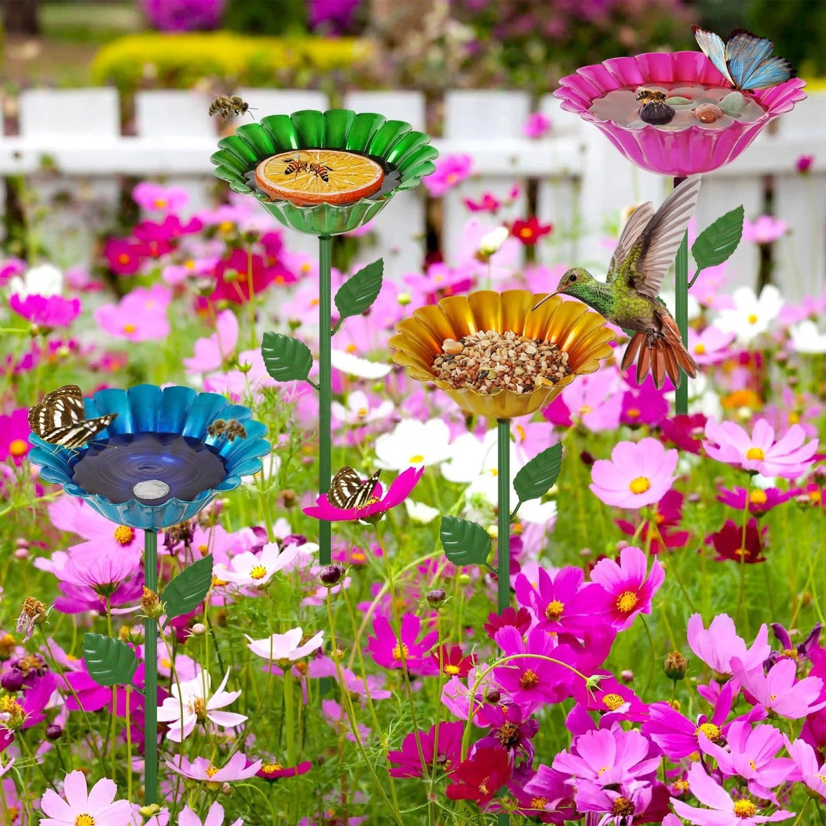 Haetair versatile garden decor serves as a water source for pollinators.