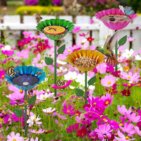 Haetair versatile garden decor serves as a water source for pollinators.