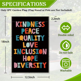 Hafhue outdoor linen flag endures sun and weather for long-lasting display