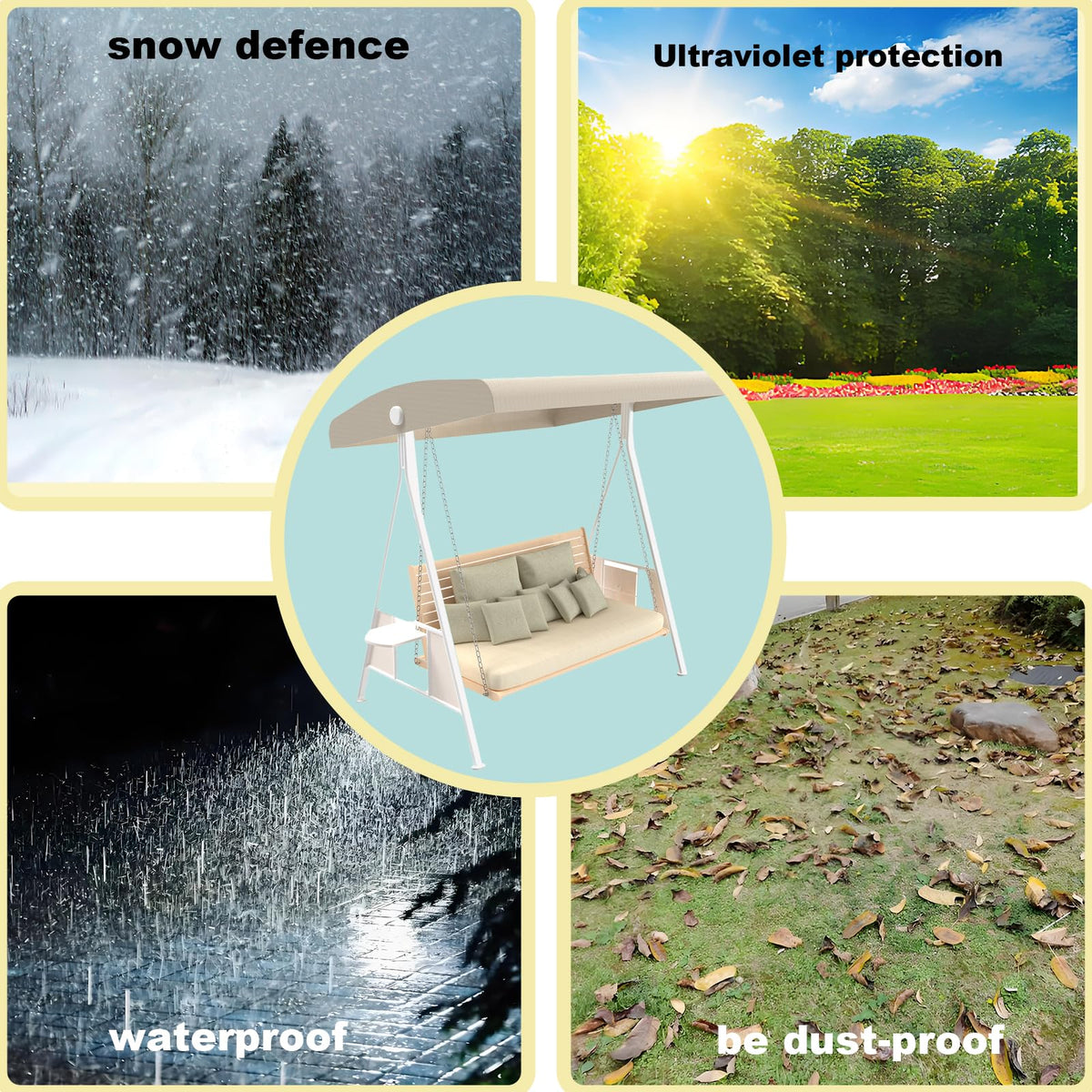 Hagsfire 210D Oxford fabric durability supports year-round outdoor use.