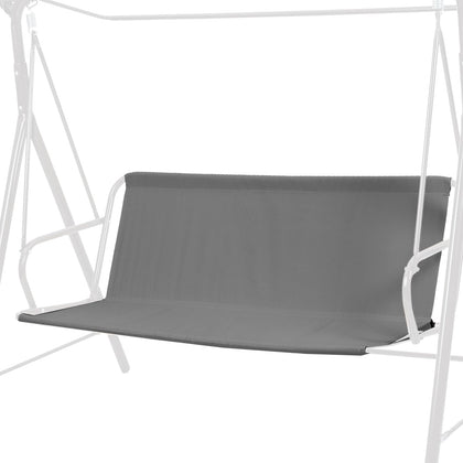 Hagsfire gray outdoor swing seat cover protects from rain and dust.