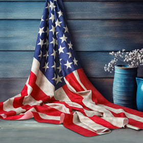 Hahafelt 2-pack patriotic shawls ready for cozy wear and festive events.
