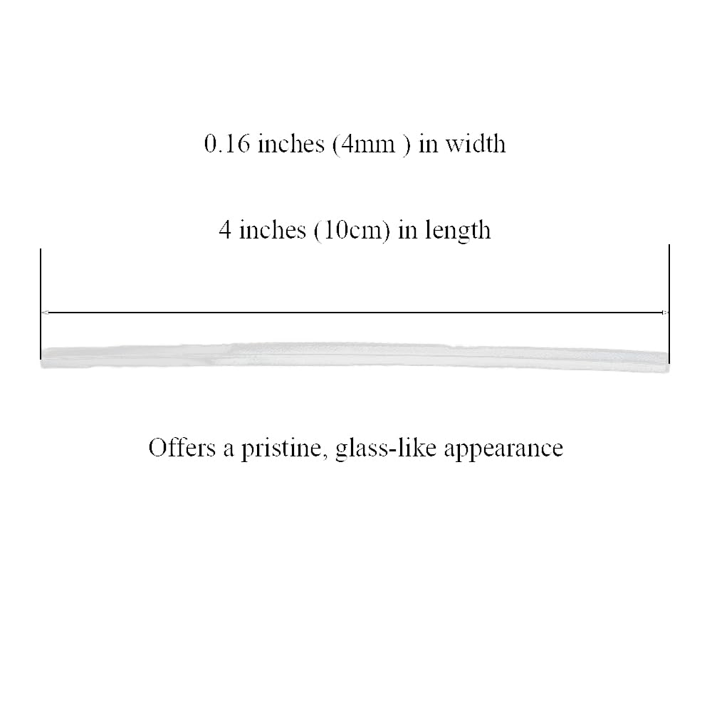 HAHIYO clear twist ties in 4-inch size hold bread and candy bags securely.
