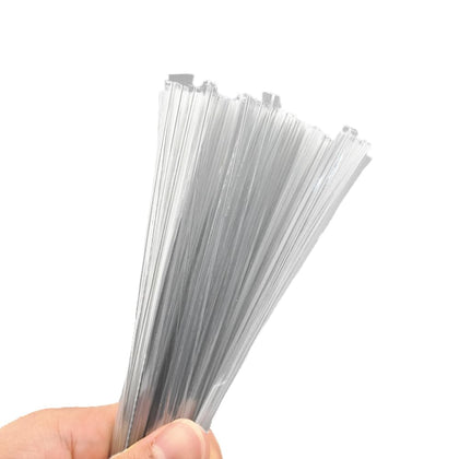HAHIYO crystal-clear twist ties securing packaging with a sleek professional look for gifts and products.