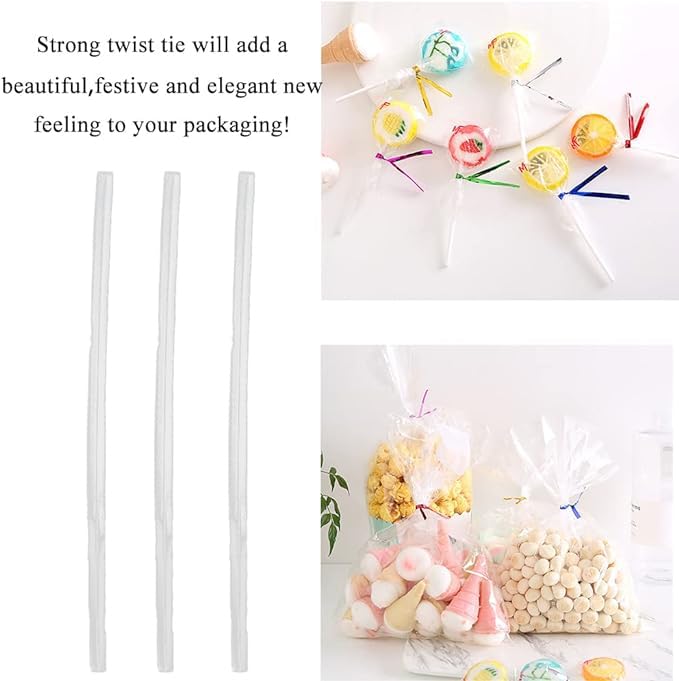 HAHIYO recyclable clear twist ties support tidy eco-friendly gifting and packaging.