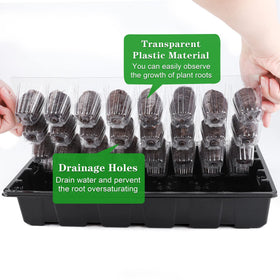 Hahood garden tools pair for potting and seedling care tasks