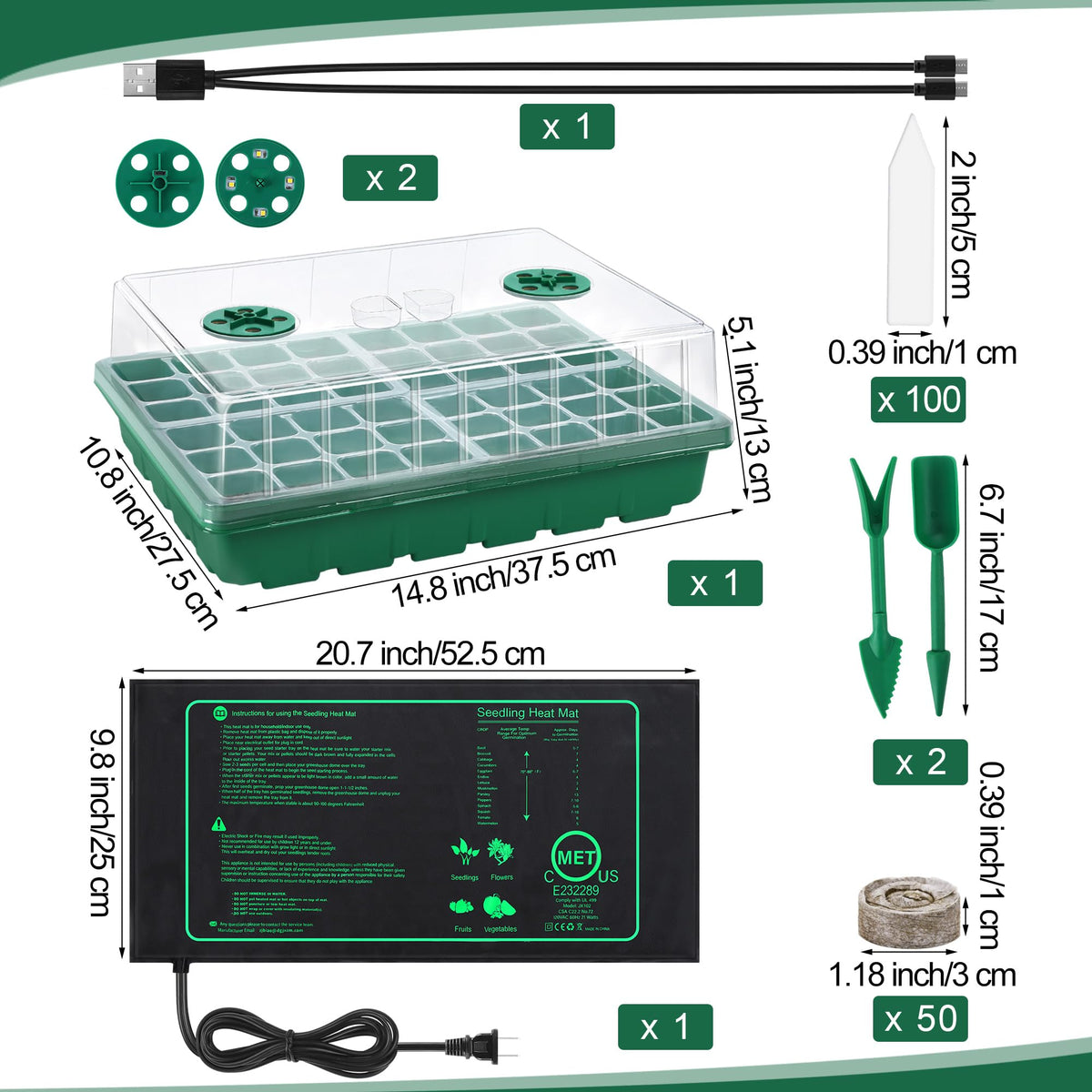 Hahood peat pellets pack provides ready-to-use growing medium for healthier roots.