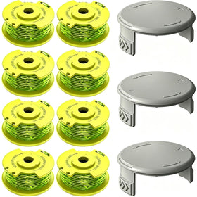 Haibro Ryobi AC80RL3 spool close-up with durable 0.080 in line for efficient trimming