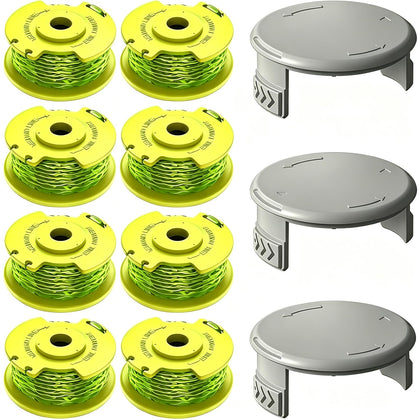 Haibro Ryobi AC80RL3 spool close-up with durable 0.080 in line for efficient trimming