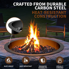 HAIMINA heavy-duty metal construction withstands high heat and rugged use
