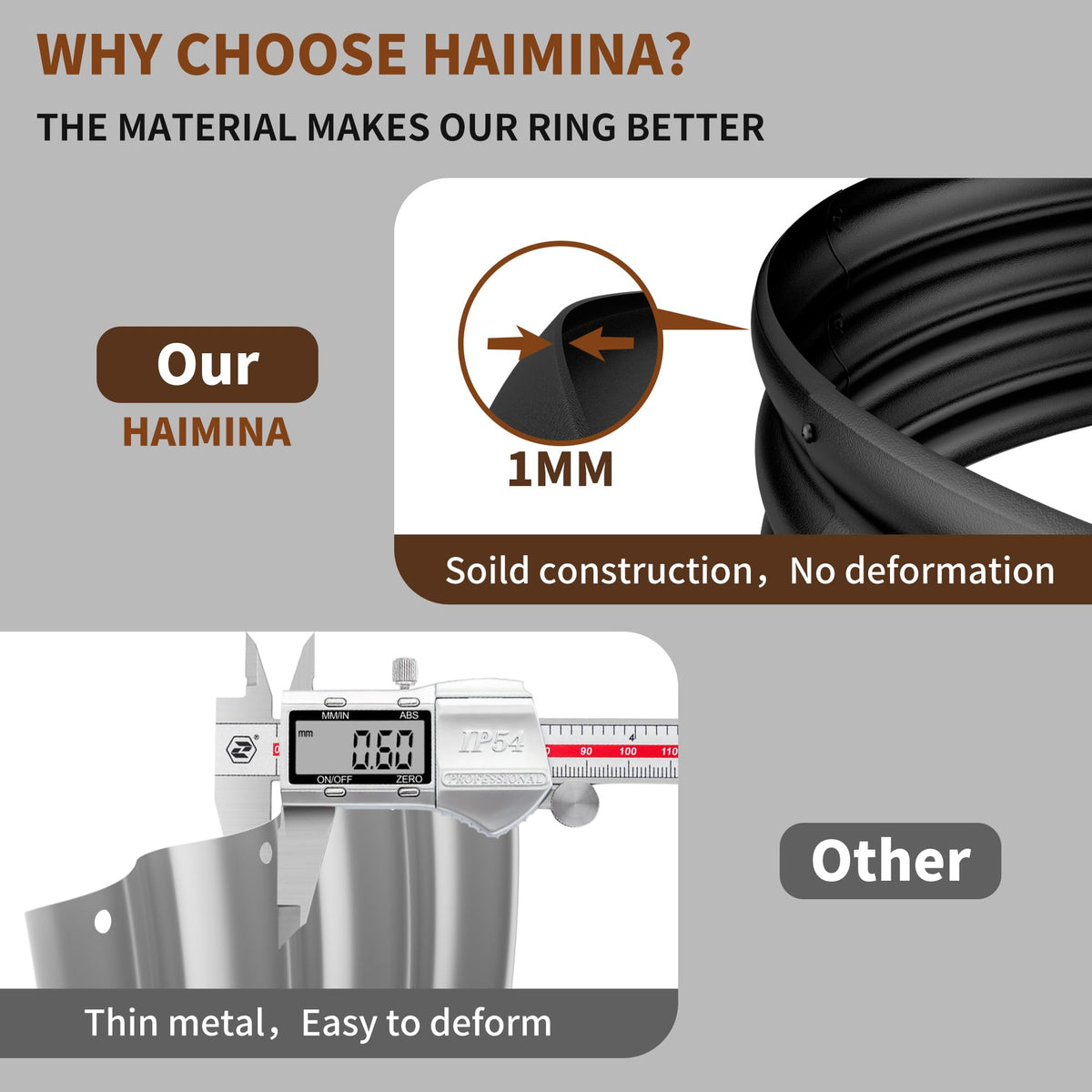 HAIMINA outdoor-ready design complements bonfires, beaches, and backyards.