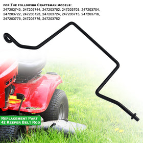 Haiouus belt keeper rod shows robust build for demanding yard work