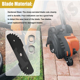 Haiouus EB-007 Edge Hog blade pack close-up with two blades