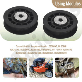 Haiouus idler pulley for Husqvarna HU725AWDHQ, smooth belt operation