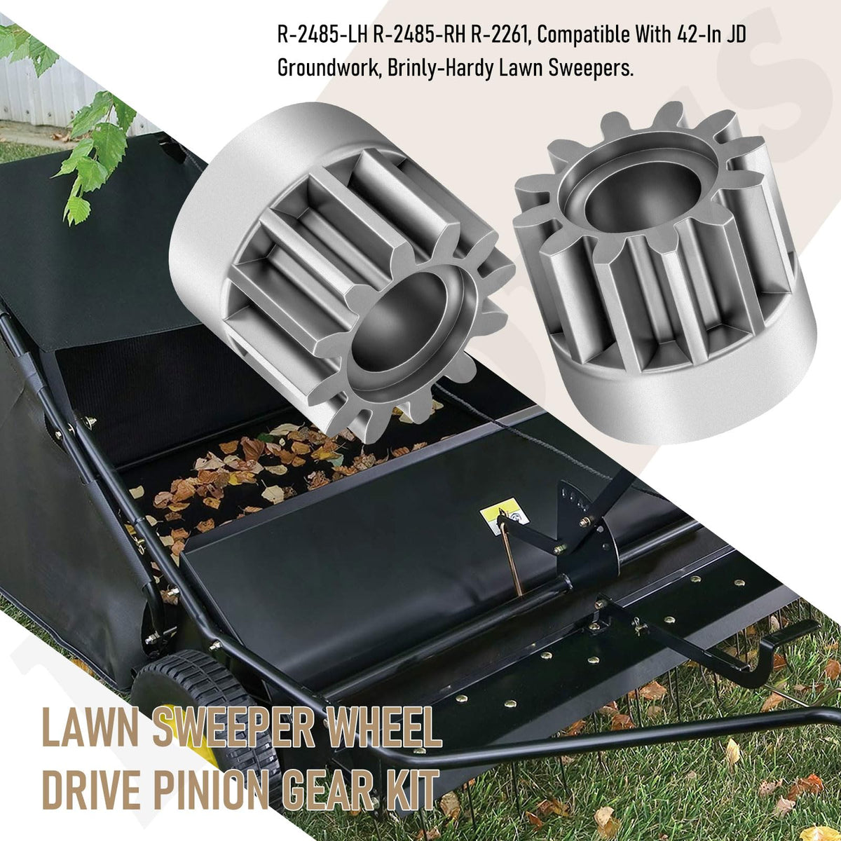 Haiouus JD Groundwork 42-in compatibility maintains wheel drive function